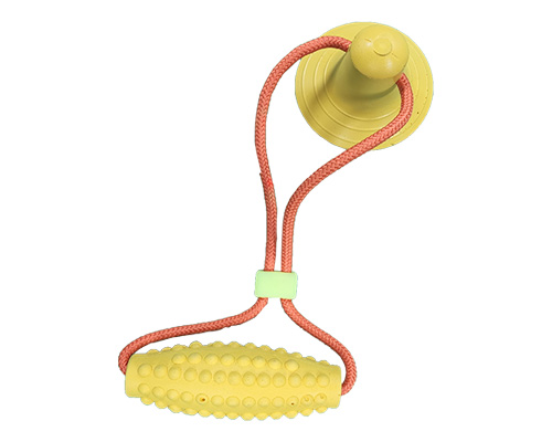 Dog Chew Corn on Rope with Suction Cup