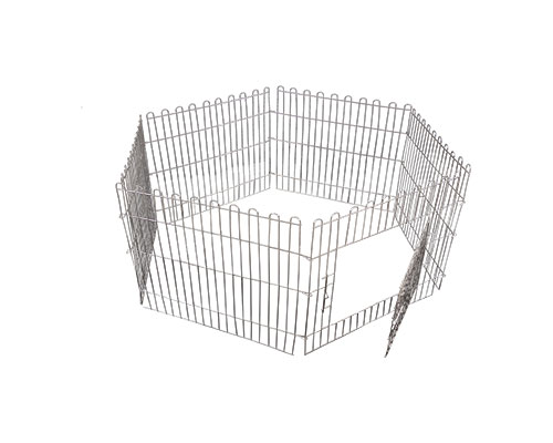 Hexagonal Pet Playpen (White)