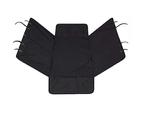 Car Back Seat Cover with Side Flaps