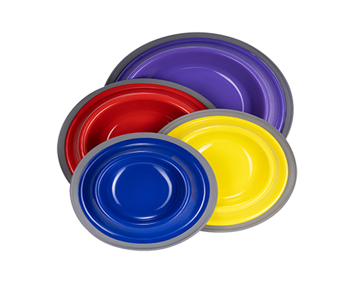 Colored Metal Food and Water Bowl (Small)