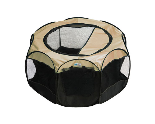 ZARIX Foldable Portable Pet Fabric Playpen (Large)