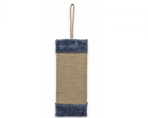 Wall Scratcher with Short Plush Wrapped Top and Down