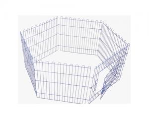 Octagonal Pet Playpen (White)