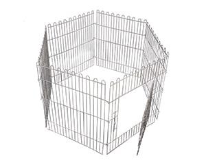 Hexagonal Pet Playpen (Black)