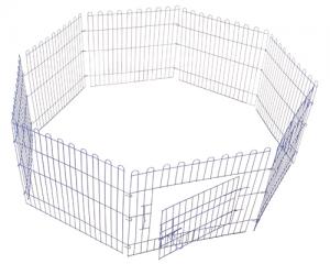 Octagonal Pet Playpen (Blue)