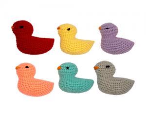 Knitted Duck Doll Toy