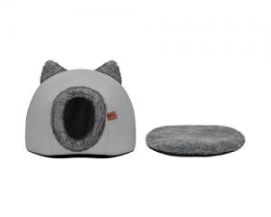 Cat Shape Pet Sleeper Bed